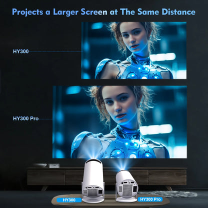 SkyLite Pro – Moderns 4K Smart Projektors Mājas un Āra Kinozālei